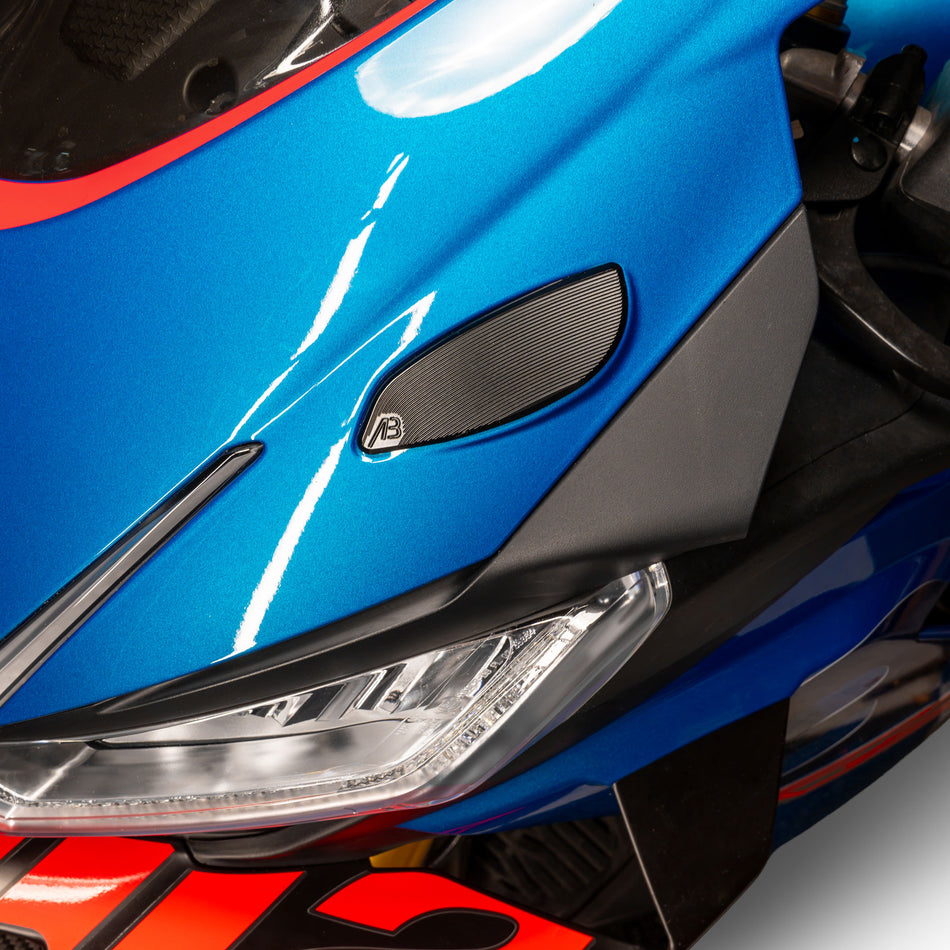 RSV4/Tuono V4 Mirror Block Off Plates