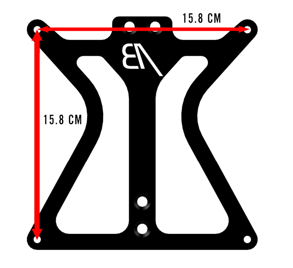 Superveloce - Small & Large International License Brackets